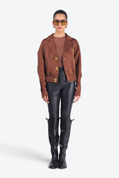 Bijoux Jacket Brown