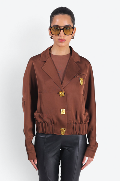 Bijoux Jacket Brown