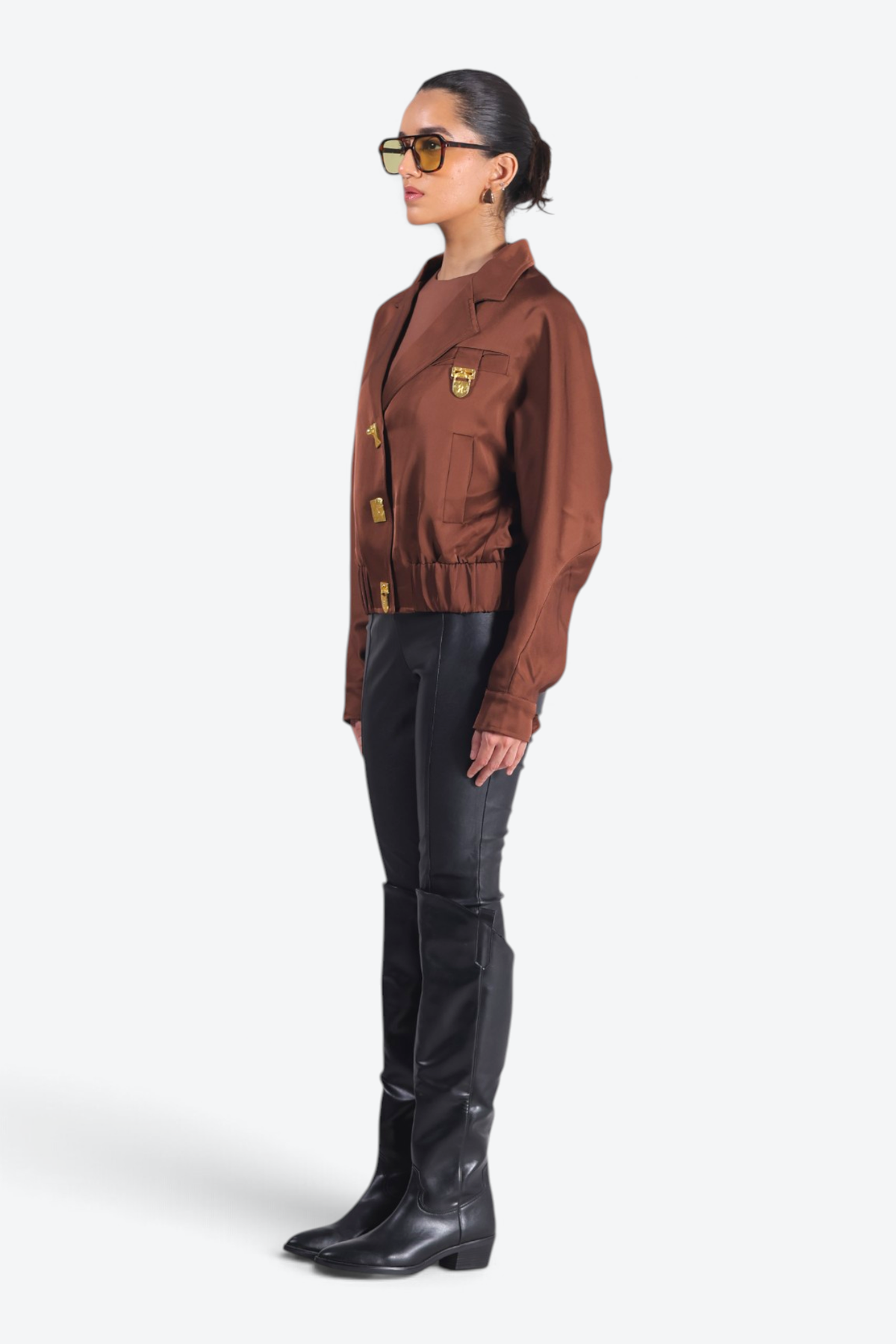 Bijoux Jacket Brown