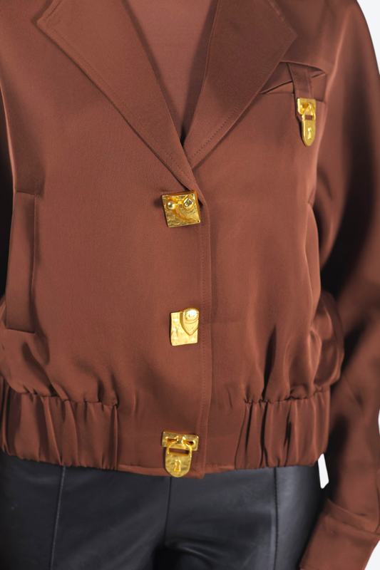 Bijoux Jacket Brown