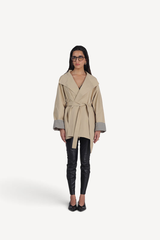 Effortless oversize Chino Jacket