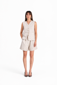 Key Detail Vest & shorts set