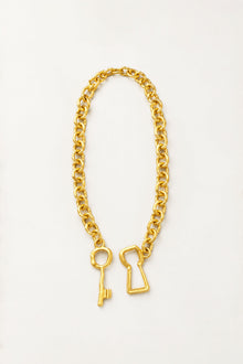 LOCK & KEY NECKLACE