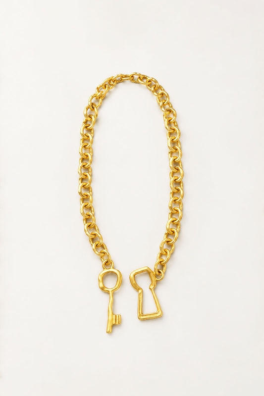 LOCK & KEY NECKLACE