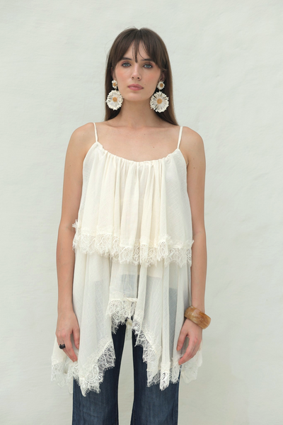 Lace Detail Cami Top