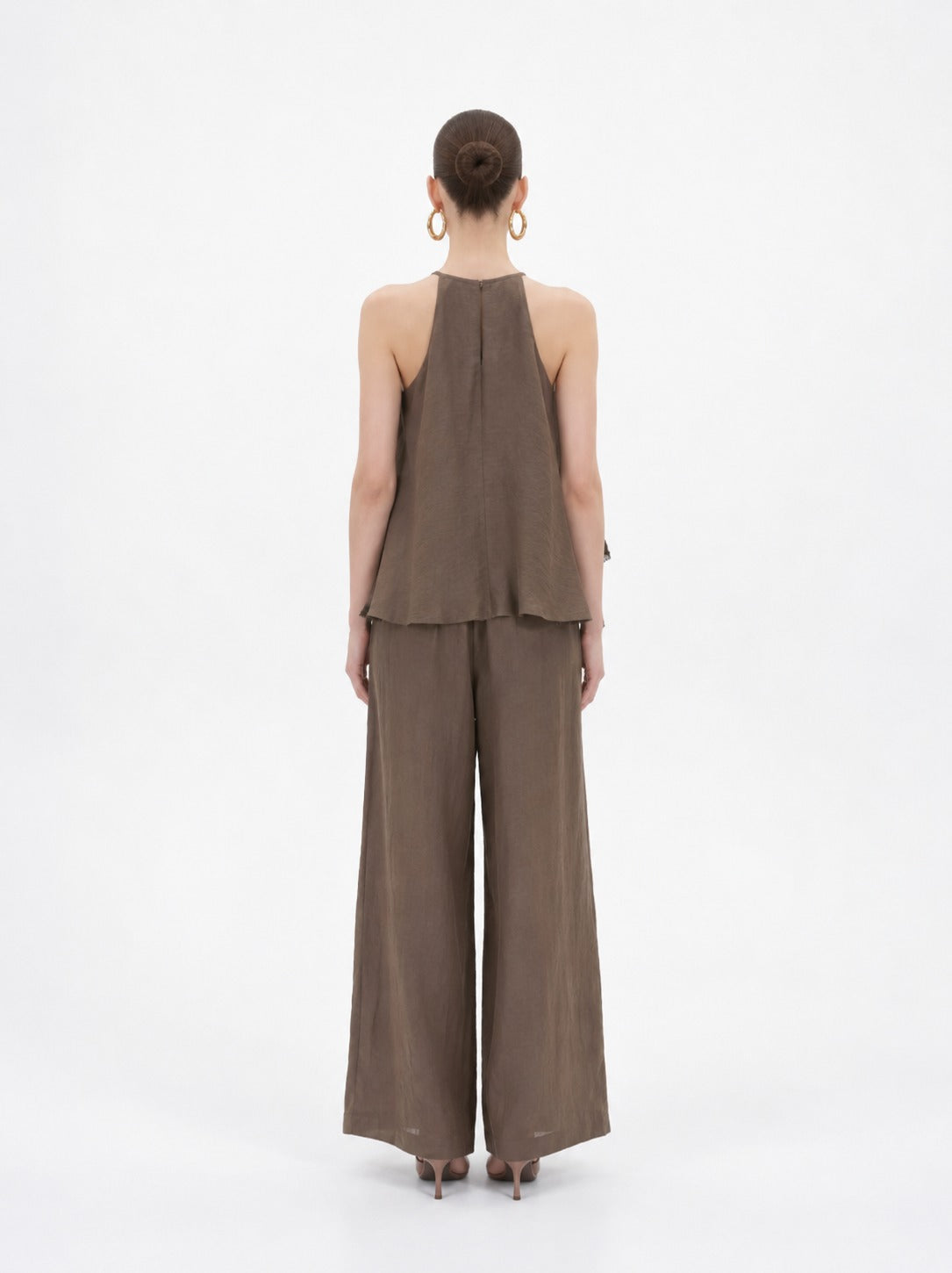 Mocha Layered co-ord set