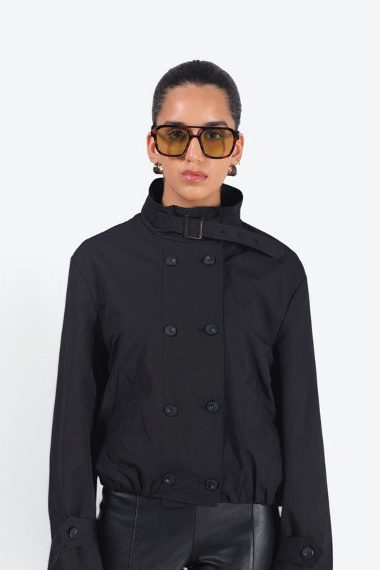 Noir utility jacket