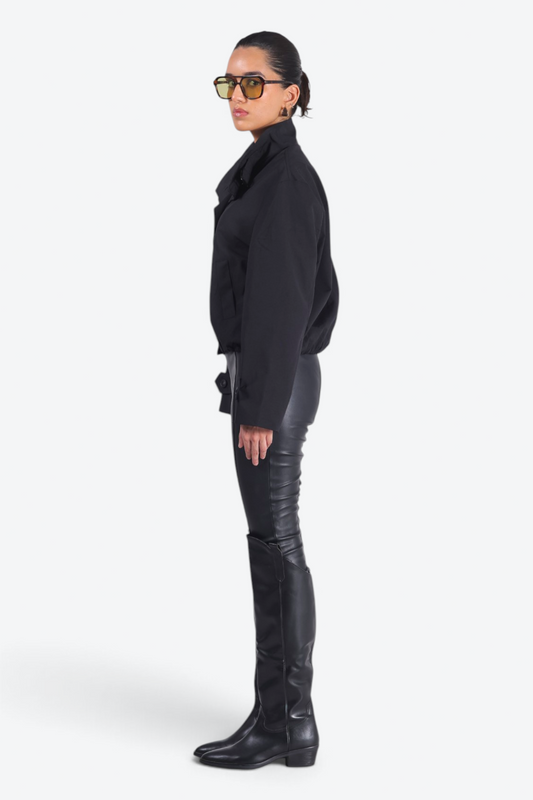 Noir utility jacket