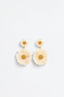 OVERSIZE DIASY EARRINGS