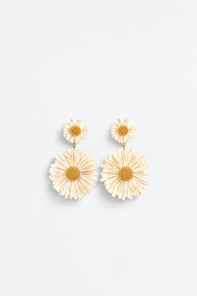 OVERSIZE DIASY EARRINGS