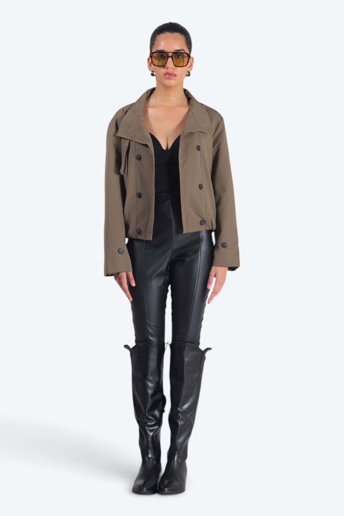 Olive utility jacket