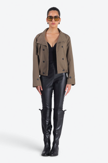 Olive utility jacket