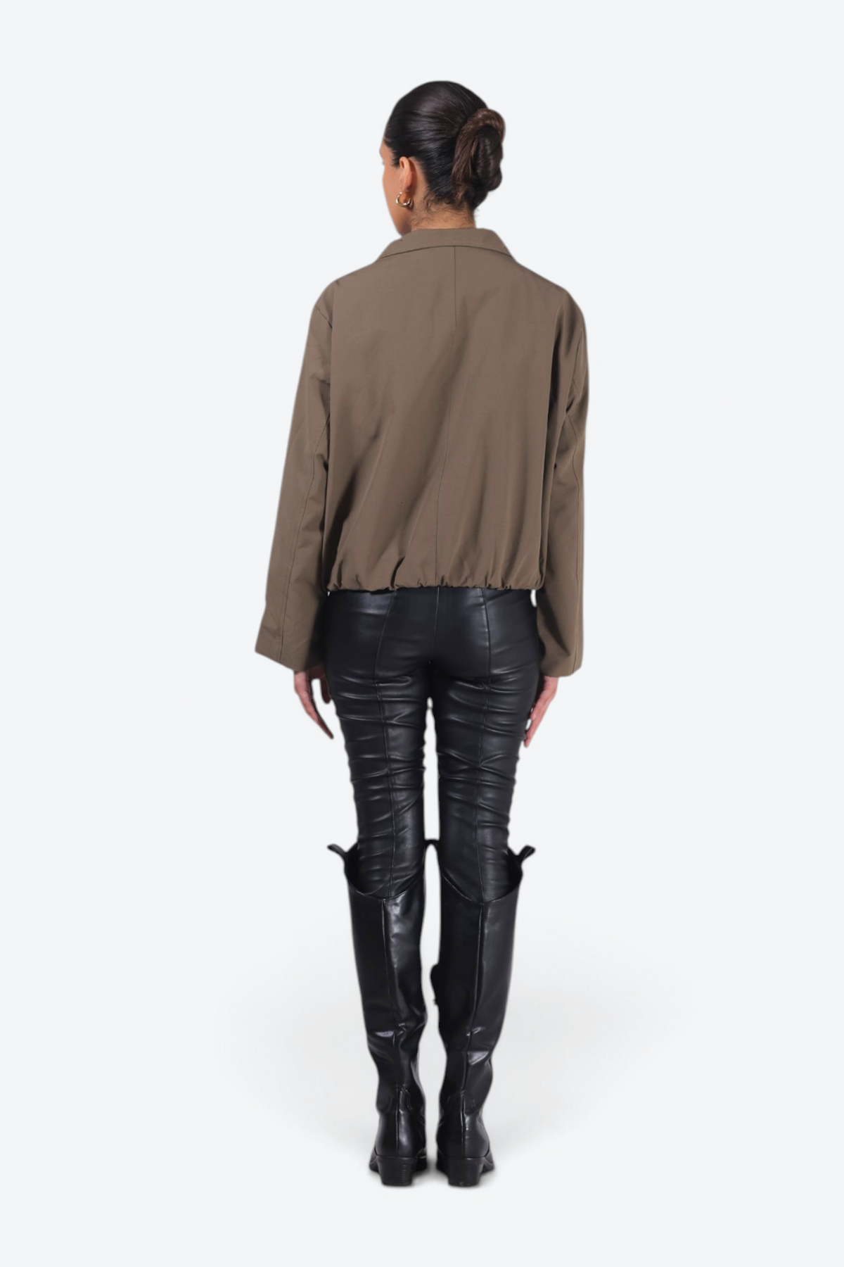 Olive utility jacket