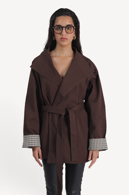 Effortless oversize Chino Jacket