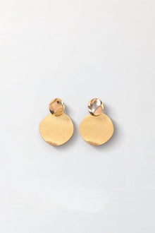 SIENNA SCULPTURAL GOLD EARRINGS