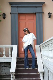 White Lace Trim-Top